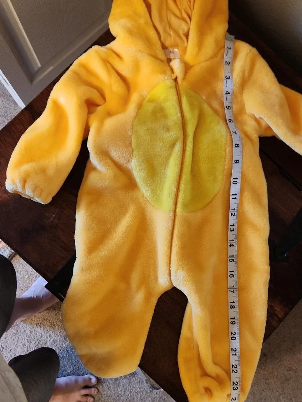 Yellow Plush Duck Toddler Costume